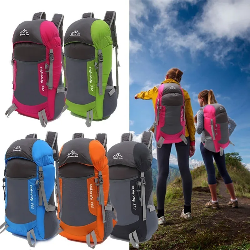 Foldable Sport Bag Super Pack Travel Backpack Outdoor Trekking Climbing