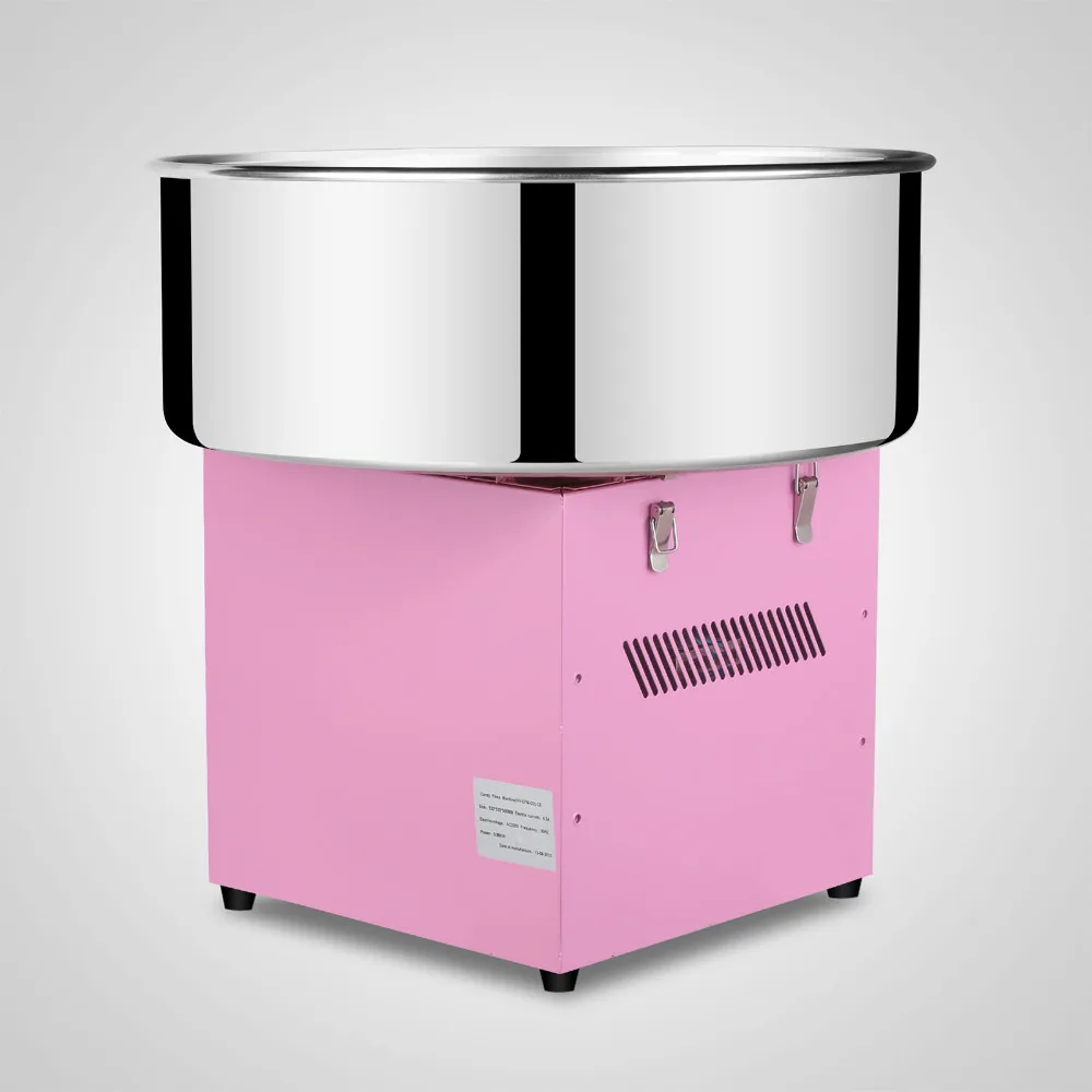 VEVOR Cotton Candy Machine Bare metal Cotton Candy Machines Stainless Steel body Quick cleaning Marshmallow Mass Production Hot