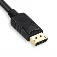 

Standard Display Port Male To DisplayPort Male DP Cable 6ft 1.8m-3m-5m-10m for Monitors & ATL Nvidia Graphics Card