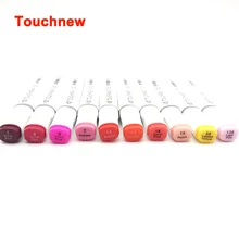 TOUCHNEW 10 цветов художественные маркеры с двойной головкой эскиз на спиртовой основе Маркер Набор Лучший для рисования манга дизайн художественные принадлежности
