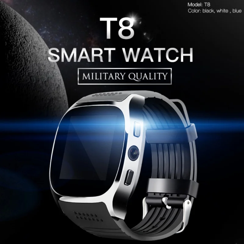 EDAL T8 Bluetooth font b Smart b font font b Watches b font Support SIM TF