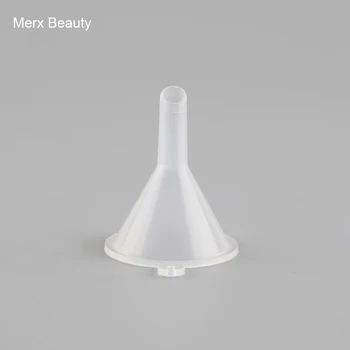 

Clear Plastic Mini Small Funnels/Filler, Perfume Liquid Essential Oil Splitter, DIY Hot Filling Lab Funnels Packing Tool