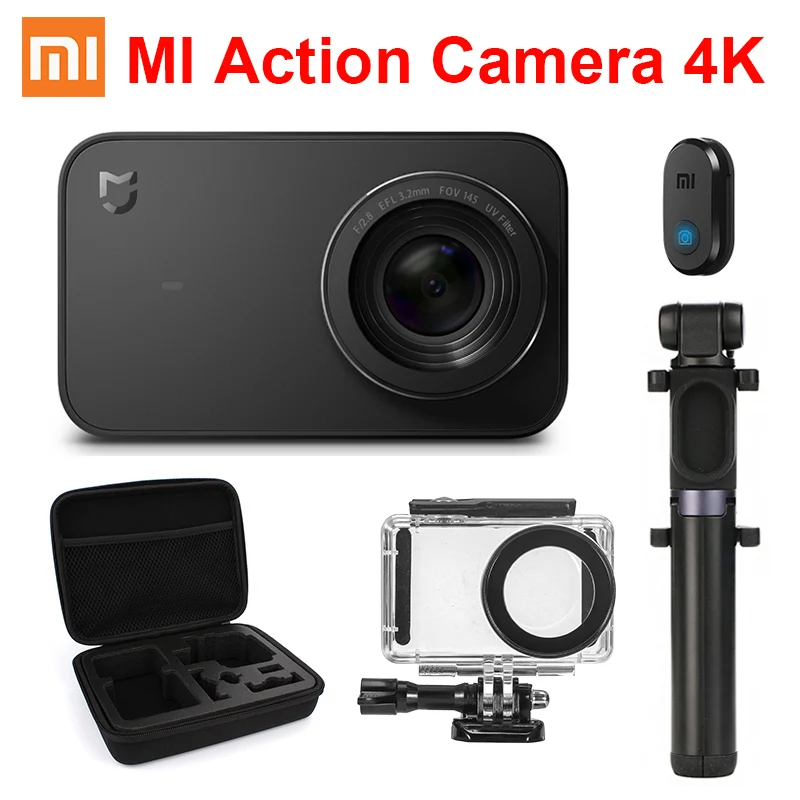 Xiaomi Mijia Mini Sport cam MI Action Camera 4K Ambarella A12S75 WiFi Digital Cameras 145 Wide