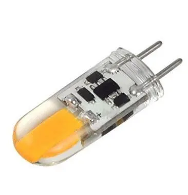 

10pcs Dimmable GY6.35 LED lamp DC 12V Silicone LED COB Spotlight Bulb 3W 1505 COB light Replace 30W halogen lighting