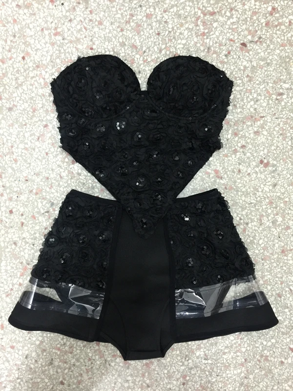  Super Rockstar Clothing Shiny split 3 pcs sets Rock Star Outfits DJ Singer Stage Musician Clothing