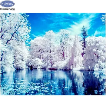 

DIY,5D,Diamond Mosaic,Snow,Handmade,Diamond Painting,Cross Stitch Kits,Winter,Landscape,Diamond Embroidery,Patterns,Rhinestones