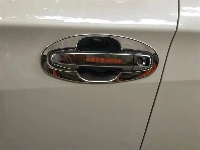 Автомобильные стильные аксессуары для Subaru XV 2018 2019 хромированные дверные ручки