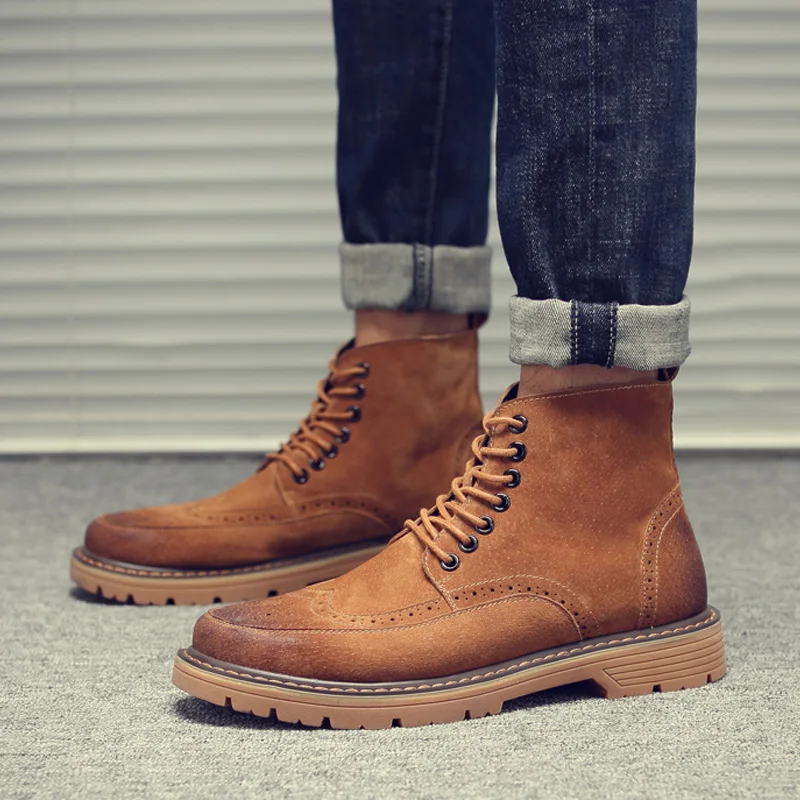 mens casual snow boots