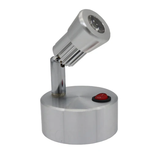 3 Вт светодиодный Настольный светильник Регулируемая картинка прожектор на батарейках беспроводная лампа с кнопкой шкаф книжная полка