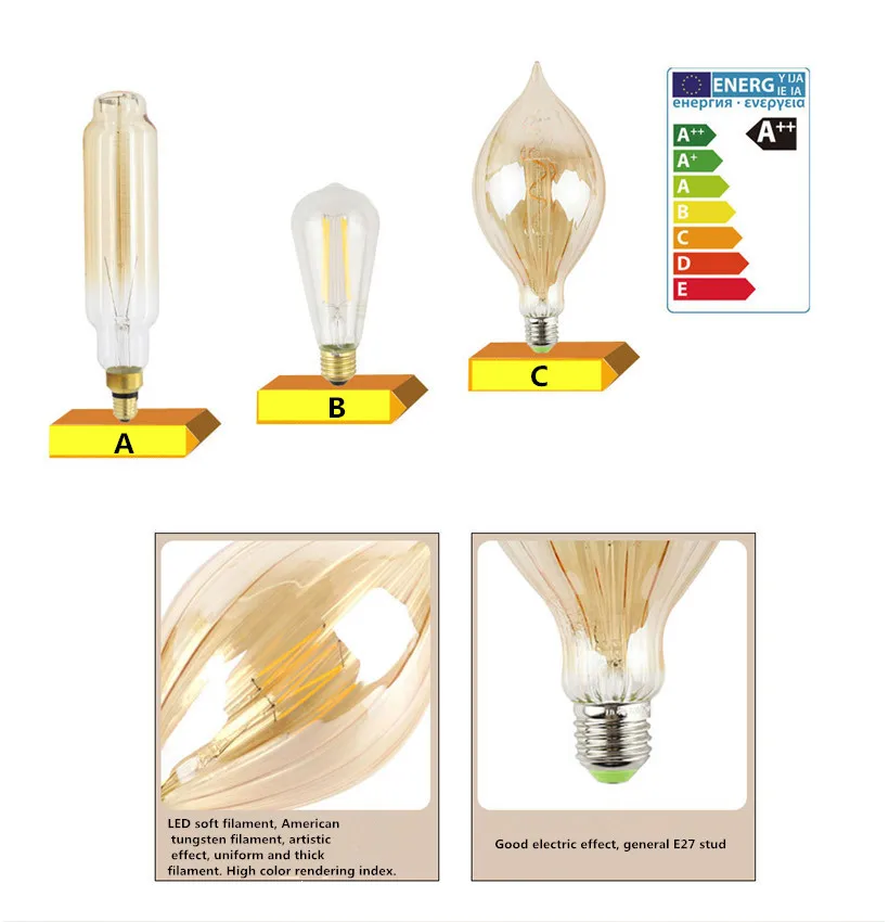 E27 Flame light bulb (2)