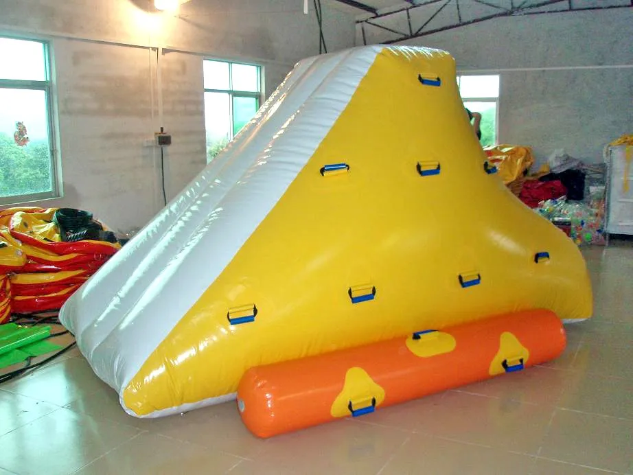 Inflatable Water Floating Climbing Iceberg Small Slidein Water Play