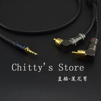 

3.5mm to RCA double lotus Anti-interference audio cable