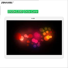 10.1 Inch Tablet PC 3G 4G FDD LTE Octa Core 4GB RAM 32GB ROM Dual SIM 5.0MP Android 6.0 GPS 1920*1200 HD IPS Tablet PC 10.1″