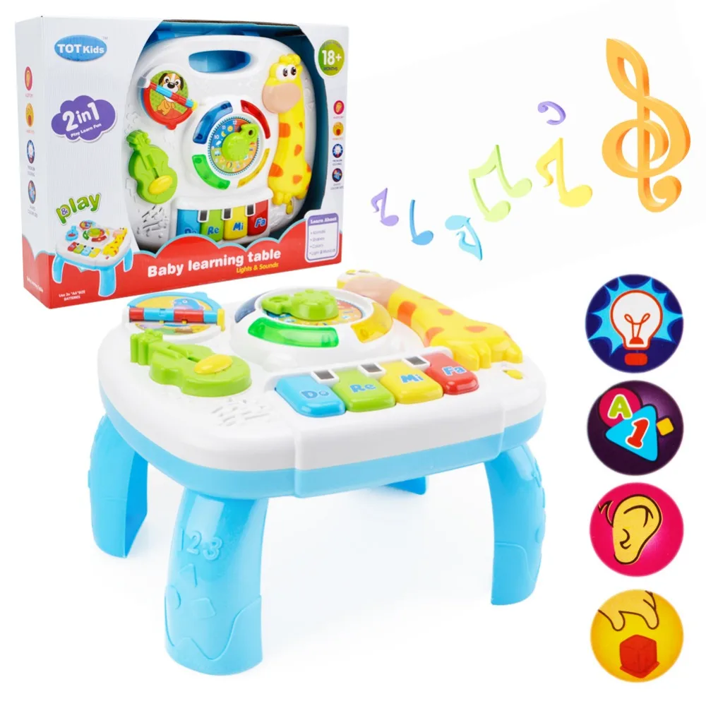 

Music Study Table Baby Toy - Kids Electronic Education Toy Smart Toy Music Study