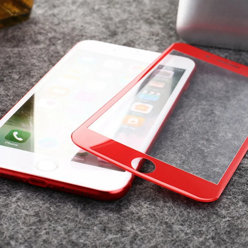 

3D Curved Tempered Glass For iPhone 7 8 6 6s Plus Full Cover Screen Protector For iPhone 6 6s 7 Plus Protective Glass