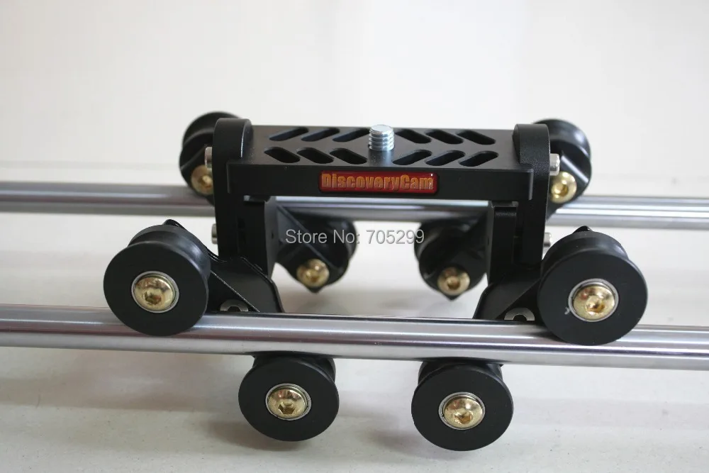 

2015 NEW DV DSLR Dolly Camera Slider 1.2m Track Load 5KG Mini slider for HDV HDSLR GH4 5D3 D800