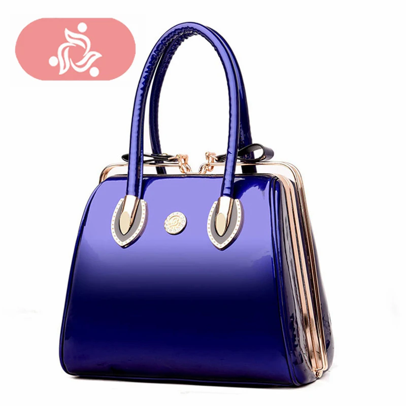 

Patent Leather Bag Minaudiere Frame Bag Handbag Women Famous Brand Luxury Handbag Women Bags Designer Handbag High Quality Sac