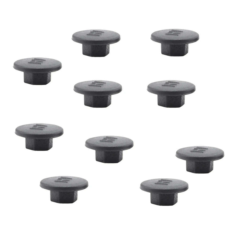 10pcs Hex Socket Allen Bolt Screw Nut Hexagon Head Cover Cap Protector for Bike Bicycle Cycling Headset