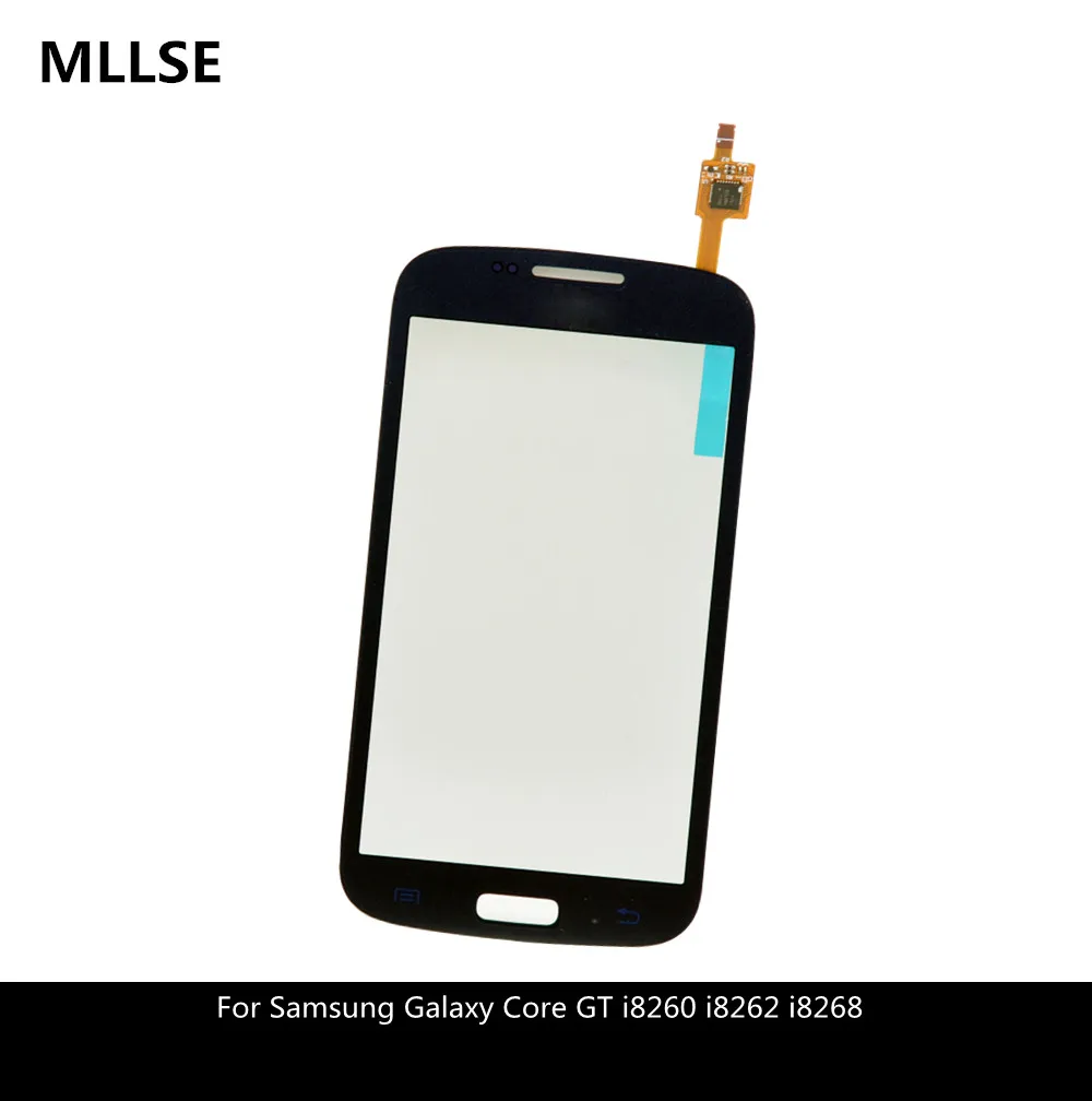 

With Adhesive tape Touch Screen Digitizer For Samsung Galaxy Core GT i8260 i8262 i8268 Sensor Outer Glass Lens Panel Replacement