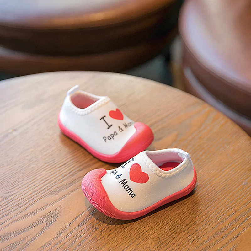 

Fashion Spring Infant Shoes for Girls Boys Casual Cotton Shoes Soft Sole Comfortable Non-slip Kid Baby First Walkers Shoes