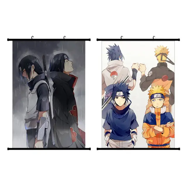 2019 Japanese Anime Naruto Itachi Uchiha Wall Poster Canvas Scroll Painting Home Wall Print Modern Art Decor Poster