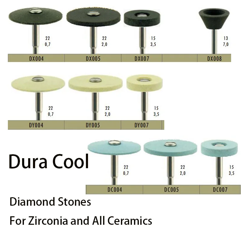 Dental Lab Burs Dentistry Diamond Stones For Zirconia All Ceramics
