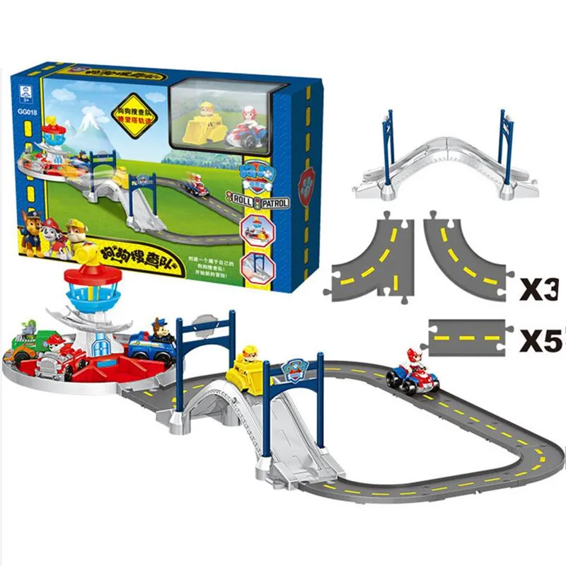 

Paw patrol toys track car action figure/anime figure patrol paw dog everest patrulla canina toy Paw patrol birthday gift