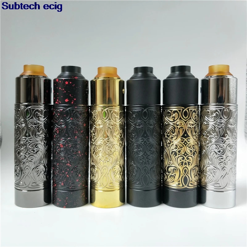 Новейший механический мод purg slam piece с комплектом электронных сигарет SHOT RDA 30 мм 18350