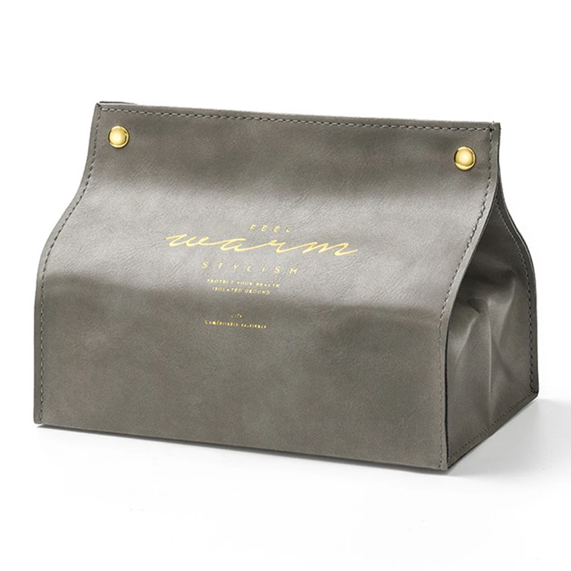 Практичный скандинавский кожаный футляр для салфеток держатель для салфеток коробка диспенсер для бумаги держатель для салфеток чехол для офиса украшение дома