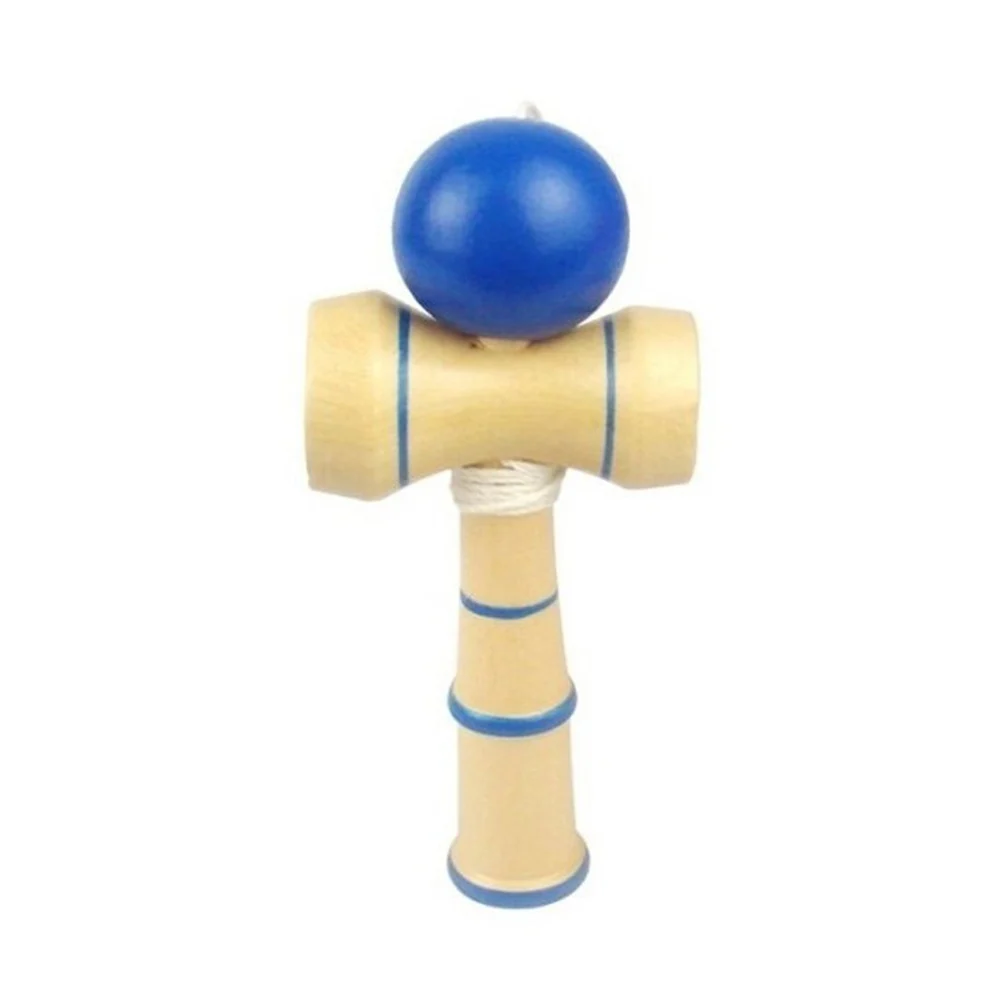 Деревянная игрушка Kendama баланс меч мяч ребенок 13*6 см, чтобы культивировать детское терпение и мастерство детский подарок на день