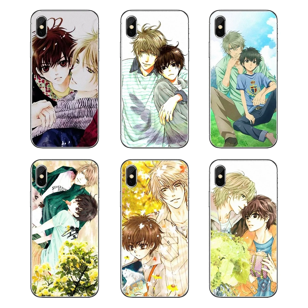 Japan Anime super lovers Art Print For Samsung Galaxy A5 A6 A7 A8 A9 J4 J5 J7 J8 2017 2018 Plus Prime Transparent TPU Skin Cover |