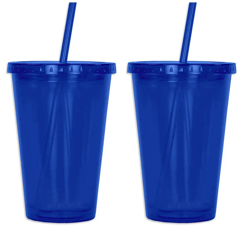 Us 478 0 Whole 100pcs 16 Oz Double Wall Plastic Tumblers With Straw And Lid Customize Logo In Mugs From Home Garden On Aliexpress Us 478 0 Whole 100pcs 16 Oz Double Wall Plastic Tumblers With Straw And Lid Customize Logo In Mugs From Home Garden On Aliexpress