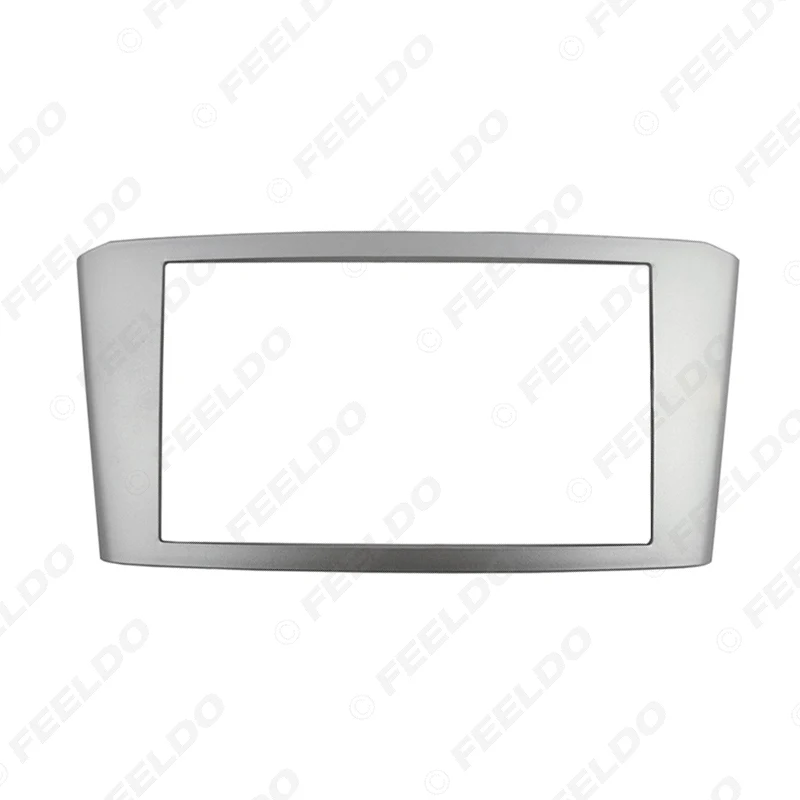 FEELDO автомобильное стерео радио DVD Fascia Рамка адаптер для TOYOTA Avensis 2Din монтаж панели