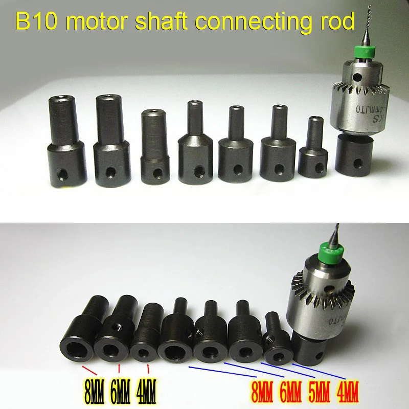 4-12mm Motor Shaft Drill Clamp Chuck Coupling Coupler Connector Sleeve Screw KM88