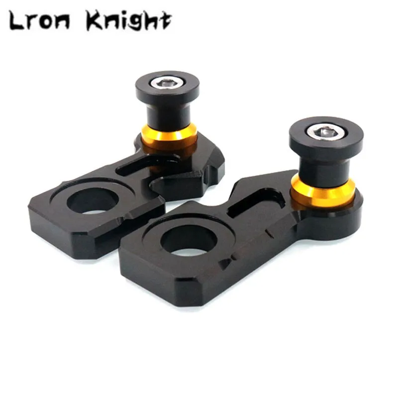 

For HONDA CB650F CBR650F CBR CB 650F 2014 2015 2016 2017 2018 Motorcycle Accessories CNC Chain Adjuster Block With Stand Spool