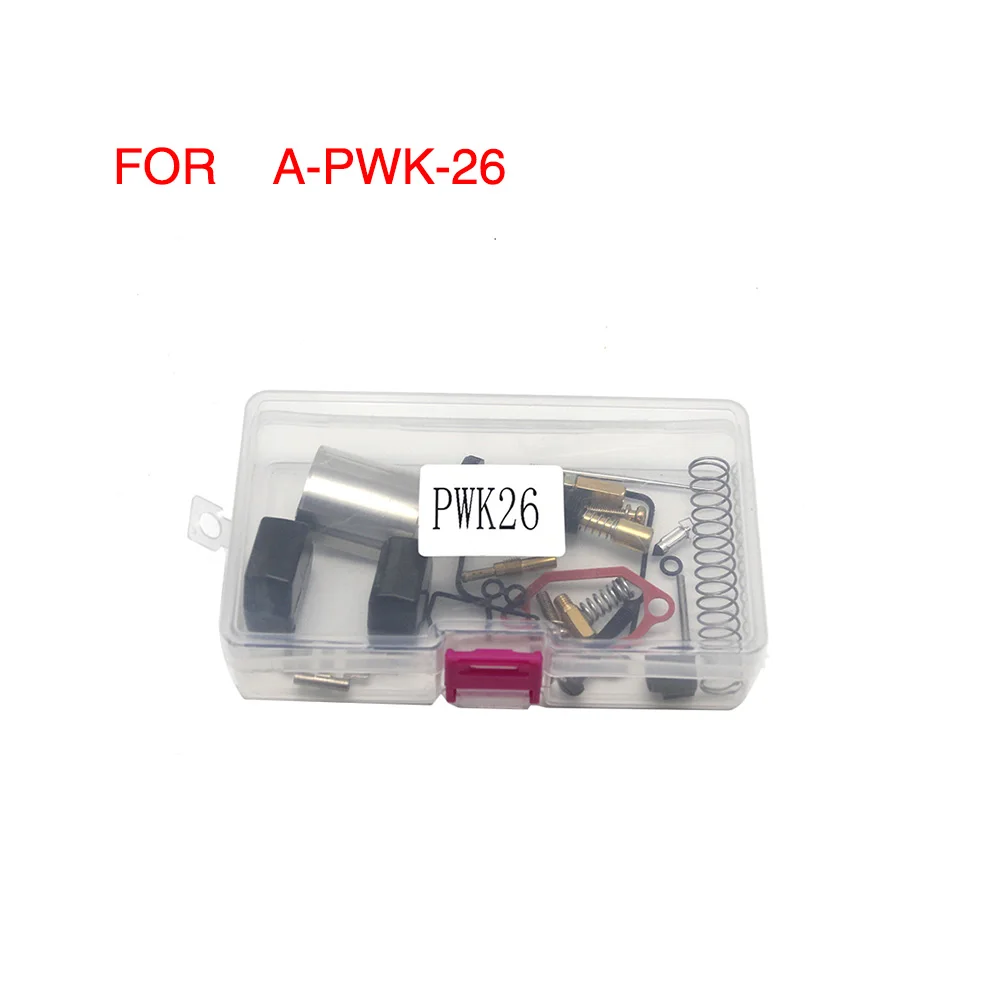 A-PWK-26 ZS MOTOS мотоциклетные запчасти 24 26 28 30 32 34 36 38 40 мм PWK KEIHIN мотоциклетные карбюраторы Универсальный Ремонтный комплект запасные струи - Цвет: A-PWK-26