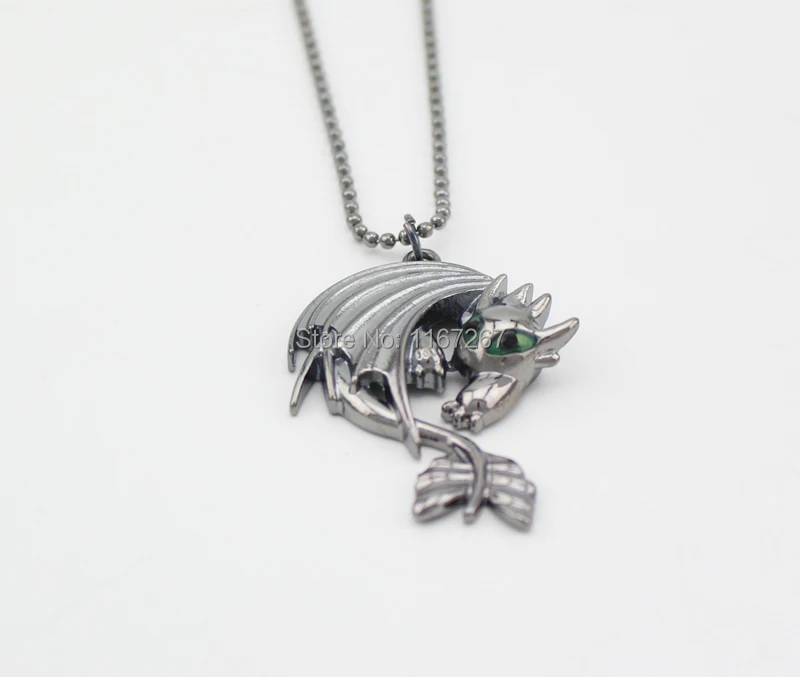 

Hot !How To Train Your Dragon 2 Toothless Night Fury Animal Necklace Wholesale Jewelry !