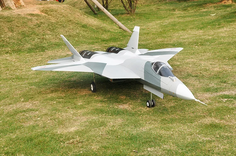 LX/полет в небе rc хобби Twin 12-лезвия 70 мм EDF T50/SU57 самолет комплект планера