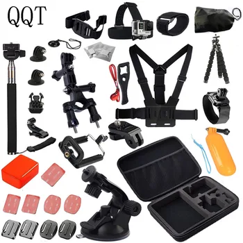 

QQT for GoPro Accessories Kit for Go Pro Hero 6 5 4 3+ 3 2 1 with Carrying Case/Chest Strap/Octopus Tripod Camera Accessories