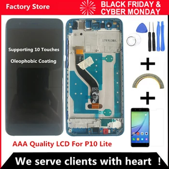 5 2 Inch AAA Quality LCD With Frame For HUAWEI P10 Lite Lcd Display Screen Innrech Market.com
