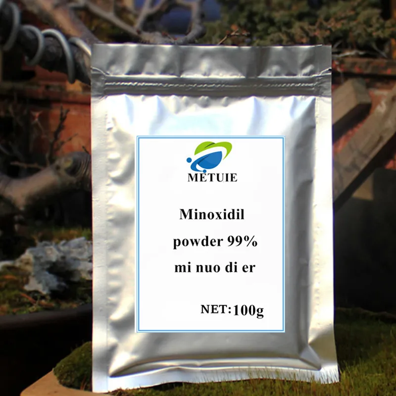 Factory direct supply 50g-1000g pure  minoxidil 99% powder mi nuo di er for hair regrowth  Free shipping