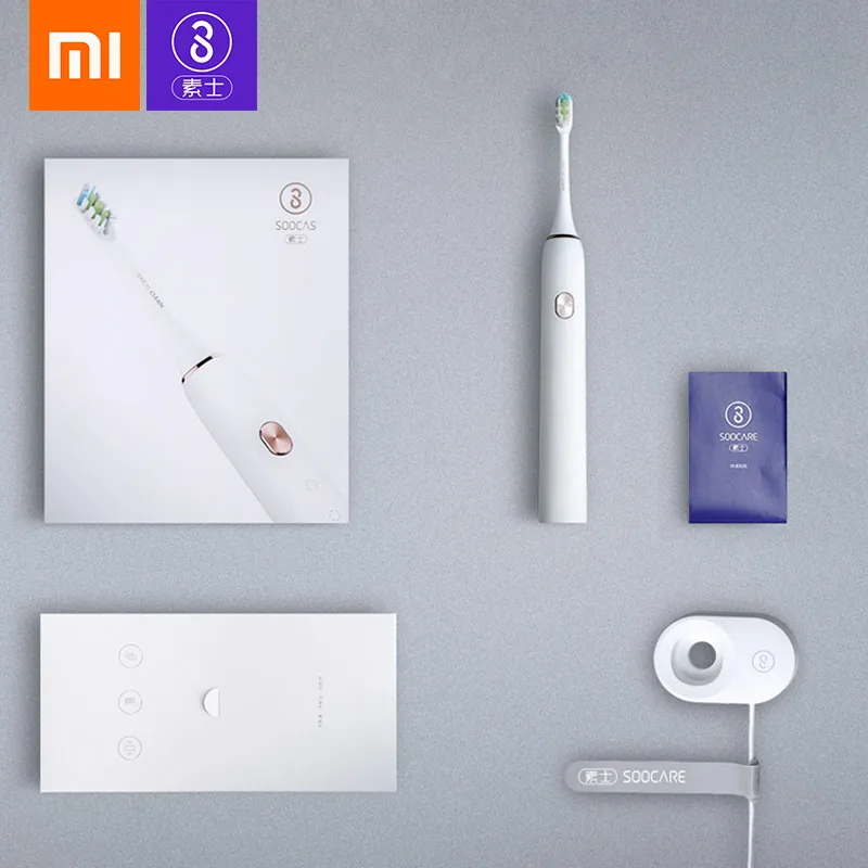 Xiaomi Mijia зубная щетка SOOCAS X3 sonic электрическая для взрослых Водонепроницаемая