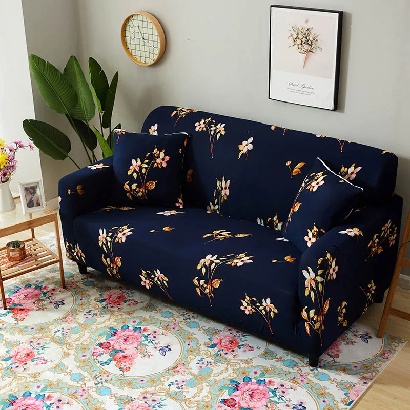 Tight Wrap Sofa Cover Stretch Sofa Slipcovers Elastic Sectional Couch Cover Sofa Covers for Living Room
