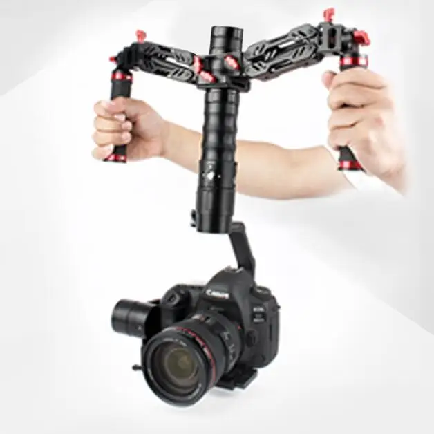 Ares Z ось сплав алюминия Съемная пружина двойная ручка 5 кг загрузка для DJI Ronin S ZHIYUN