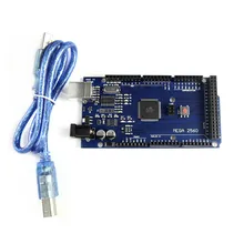 5 шт./лот KJ298 ATmega2560 R3 AVR USB доска для Arduino 2560 MEGA2560 R3 с USB кабель CH340 чип