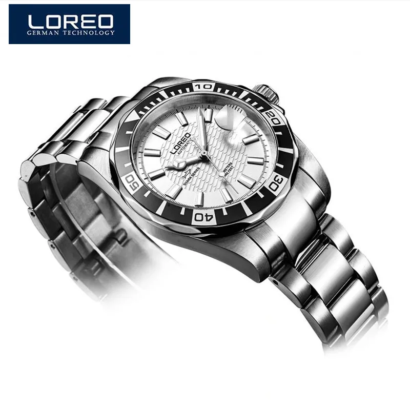 

LOREO Automatic Watch Men Watches Top Brand Luxury Waterproof Sport Wrist Watch For Men Clock Relojes Hombre Christmas Gift A49