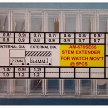 65 шт новые часы часть стержень-удлинитель запасные заводные головки в 13 различных размеров