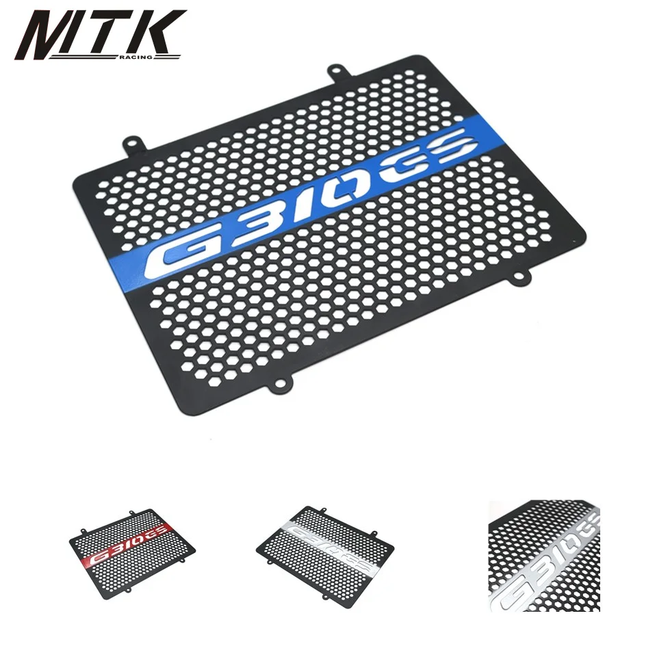 

MTKRACING Motorcycle Radiator Guard Grille Protection Water Tank Guard for BMW G310GS G 310 GS 2017-2018