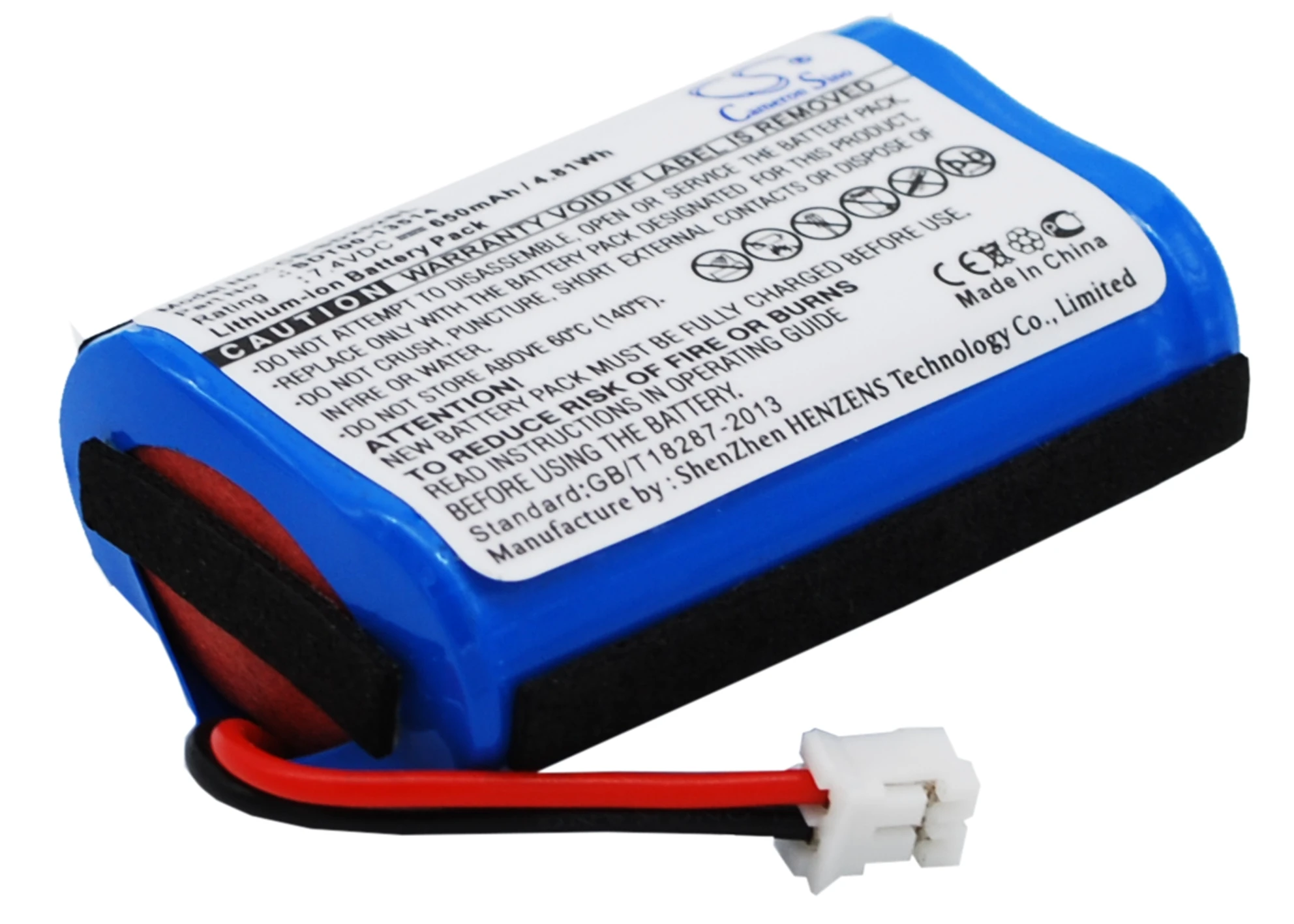 SDT00 13514 батареи Cameron Sino 650mAh Для SportDog ProHunter 2525 ST101 SP|Цифровые аккумуляторы| |