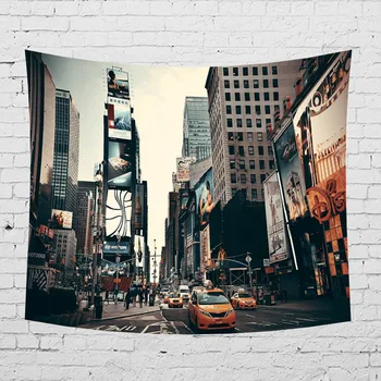 

Street Pattern Polyster Hanging Wall Carpet Tapestry Rectangle Decorative Tapestries Sheet Chair Sofa Cover